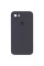 Custodia Silicone Case Square Full Camera Protective (AA) per Apple iPhone 7 / 8 / SE (2020) (4.7) - Grigio / Dark Gray - foto