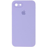 Custodia Silicone Case Square Full Camera Protective (AA) per Apple iPhone 7 / 8 / SE (2020) (4.7) - Lilla / Dasheen