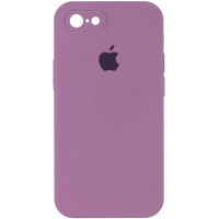 Custodia Silicone Case Square Full Camera Protective (AA) per Apple iPhone 7 / 8 / SE (2020) (4.7) - Lilla / Lilac Pride
