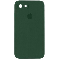 Custodia Silicone Case Square Full Camera Protective (AA) per Apple iPhone 7 / 8 / SE (2020) (4.7) - Verde / Cyprus Green