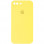 Чехол Silicone Case Square Full Camera Protective (AA) для Apple iPhone 7 plus / 8 plus (5.5) - Желтый / Yellow