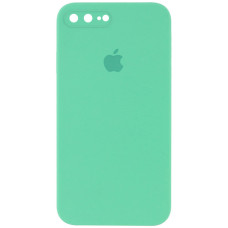 Чехол Silicone Case Square Full Camera Protective (AA) для Apple iPhone 7 plus / 8 plus (5.5) - Зеленый / Spearmint