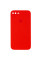 Чехол Silicone Case Square Full Camera Protective (AA) для Apple iPhone 7 plus / 8 plus (5.5) - Красный / Red - фото