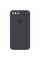 Чехол Silicone Case Square Full Camera Protective (AA) для Apple iPhone 7 plus / 8 plus (5.5) - Серый / Dark Gray - фото