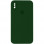 Чохол Silicone Case Square Full Camera Protective (AA) для Apple iPhone XS / X (5.8) - Зелений / Army green