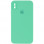 Чохол Silicone Case Square Full Camera Protective (AA) для Apple iPhone XS / X (5.8) - Зелений / Spearmint