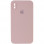 Чохол Silicone Case Square Full Camera Protective (AA) для Apple iPhone XS / X (5.8) - Рожевий / Pink Sand