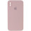Чехол Silicone Case Square Full Camera Protective (AA) для Apple iPhone X / XS (5.8) - Розовый / Pink Sand