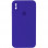 Чехол Silicone Case Square Full Camera Protective (AA) для Apple iPhone XS / X (5.8) - Фиолетовый / Ultra Violet