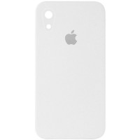 Чохол Silicone Case Square Full Camera Protective (AA) для Apple iPhone XR (6.1) - Білий / White