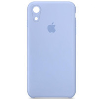 Custodia Silicone Case Square Full Camera Protective (AA) per Apple iPhone XR (6.1) - Azzurro / Lilac Blue