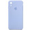 Чохол Silicone Case Square Full Camera Protective (AA) для Apple iPhone XR (6.1) - Блакитний / Lilac Blue