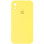 Чохол Silicone Case Square Full Camera Protective (AA) для Apple iPhone XR (6.1) - Жовтий / Yellow