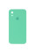 Custodia Silicone Case Square Full Camera Protective (AA) per Apple iPhone XR (6.1) - Verde / Spearmint - foto
