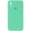 Чохол Silicone Case Square Full Camera Protective (AA) для Apple iPhone XR (6.1) - Зелений / Spearmint