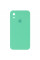 Чохол Silicone Case Square Full Camera Protective (AA) для Apple iPhone XR (6.1) - Зелений / Spearmint - фото