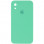 Чохол Silicone Case Square Full Camera Protective (AA) для Apple iPhone XR (6.1) - Зелений / Spearmint