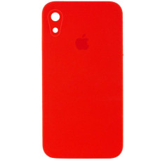 Чохол Silicone Case Square Full Camera Protective (AA) для Apple iPhone XR (6.1) - Червоний / Red