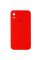 Custodia Silicone Case Square Full Camera Protective (AA) per Apple iPhone XR (6.1) - Rosso / Red - foto
