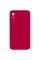 Custodia Silicone Case Square Full Camera Protective (AA) per Apple iPhone XR (6.1) - Rosso / Rose Red - foto