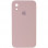 Чохол Silicone Case Square Full Camera Protective (AA) для Apple iPhone XR (6.1) - Рожевий / Pink Sand