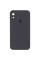 Чехол Silicone Case Square Full Camera Protective (AA) для Apple iPhone XR (6.1) - Серый / Dark Gray - фото