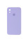 Custodia Silicone Case Square Full Camera Protective (AA) per Apple iPhone XR (6.1) - Lilla / Dasheen - foto