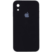 Custodia Silicone Case Square Full Camera Protective (AA) per Apple iPhone XR (6.1) - Nero / Black