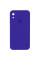 Чохол Silicone Case Square Full Camera Protective (AA) для Apple iPhone XR (6.1) - Фіолетовий / Ultra Violet - фото