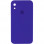 Чохол Silicone Case Square Full Camera Protective (AA) для Apple iPhone XR (6.1) - Фіолетовий / Ultra Violet