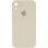 Чохол Silicone Case Square Full Camera Protective (AA) для Apple iPhone XR (6.1) - Бежевий / Antique White