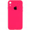 Чехол Silicone Case Square Full Camera Protective (AA) для Apple iPhone XR (6.1) - Розовый / Barbie pink