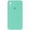 Чохол Silicone Case Square Full Camera Protective (AA) для Apple iPhone XR (6.1) - Бірюзовий / Turquoise