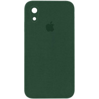 Custodia Silicone Case Square Full Camera Protective (AA) per Apple iPhone XR (6.1) - Verde / Cyprus Green