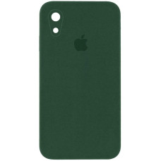 Custodia Silicone Case Square Full Camera Protective (AA) per Apple iPhone XR (6.1) - Verde / Cyprus Green
