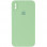 Чохол Silicone Case Square Full Camera Protective (AA) для Apple iPhone XS Max (6.5) - М'ятний / Mint