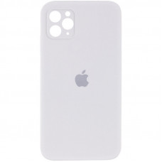 Чехол Silicone Case Square Full Camera Protective (AA) для Apple iPhone 11 Pro (5.8) - Белый / White