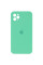 Чохол Silicone Case Square Full Camera Protective (AA) для Apple iPhone 11 Pro (5.8) - Зелений / Spearmint - фото