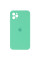 Custodia Silicone Case Square Full Camera Protective (AA) per Apple iPhone 11 Pro (5.8) - Verde / Spearmint - foto