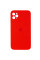 Чохол Silicone Case Square Full Camera Protective (AA) для Apple iPhone 11 Pro (5.8) - Червоний / Red - фото