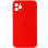 Чохол Silicone Case Square Full Camera Protective (AA) для Apple iPhone 11 Pro (5.8) - Червоний / Red