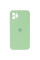 Чохол Silicone Case Square Full Camera Protective (AA) для Apple iPhone 11 Pro (5.8) - М'ятний / Mint - фото