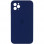 Чохол Silicone Case Square Full Camera Protective (AA) для Apple iPhone 11 Pro (5.8) - Темно-синій / Midnight blue