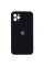 Чехол Silicone Case Square Full Camera Protective (AA) для Apple iPhone 11 Pro (5.8) - Черный / Black - фото