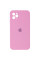 Чохол Silicone Case Square Full Camera Protective (AA) для Apple iPhone 11 Pro (5.8) - Рожевий / Light pink - фото