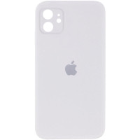 Custodia Silicone Case Square Full Camera Protective (AA) per Apple iPhone 11 (6.1) - Bianco / White