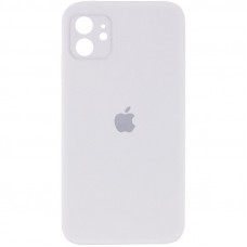 Чохол Silicone Case Square Full Camera Protective (AA) для Apple iPhone 11 (6.1) - Білий / White