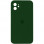 Чохол Silicone Case Square Full Camera Protective (AA) для Apple iPhone 11 (6.1) - Зелений / Army green