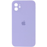 Чехол Silicone Case Square Full Camera Protective (AA) для Apple iPhone 11 (6.1) - Сиреневый / Dasheen