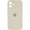 Чехол Silicone Case Square Full Camera Protective (AA) для Apple iPhone 11 (6.1) - Бежевый / Antique White